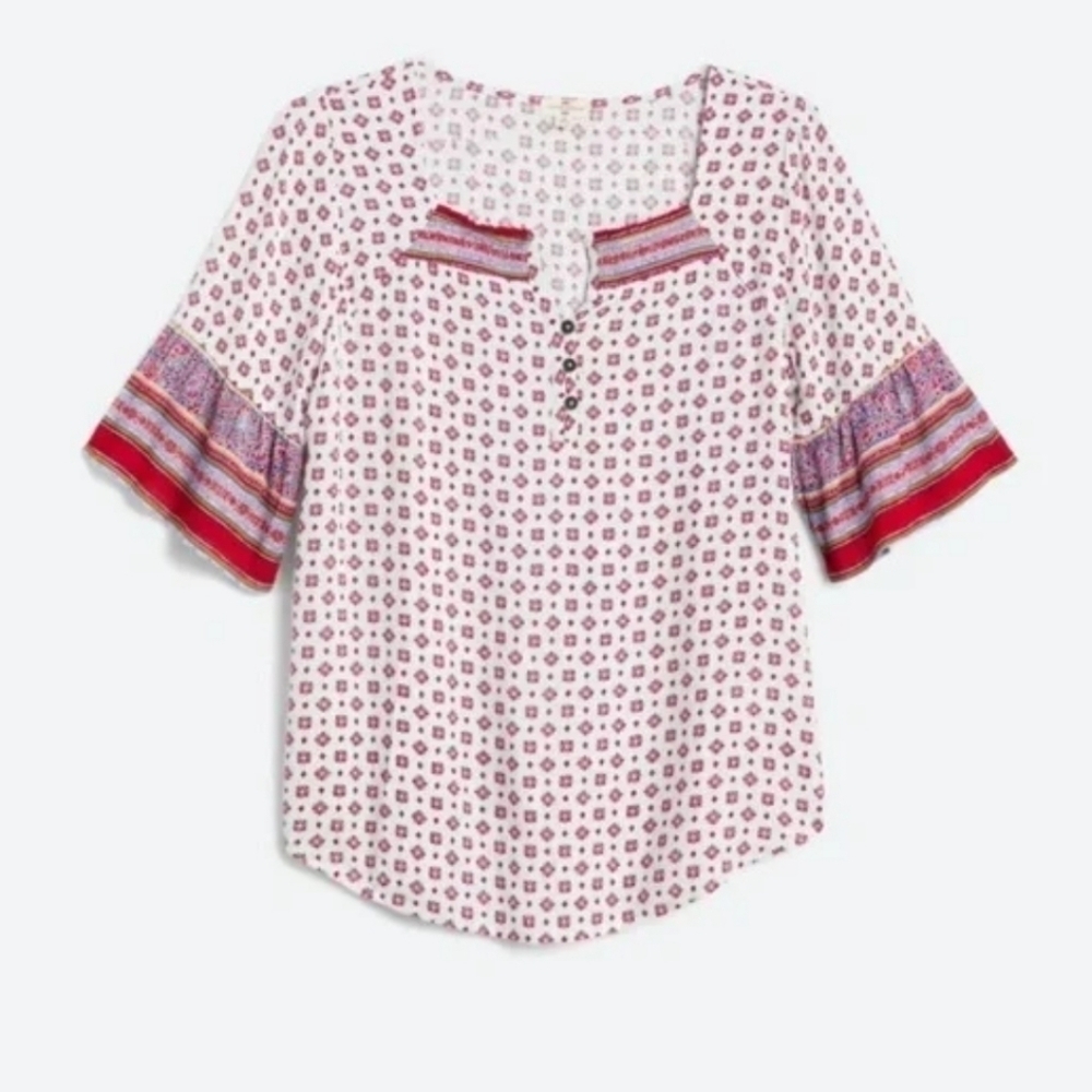 NWT Mason and Belle Floral Boho Tunic Size Small